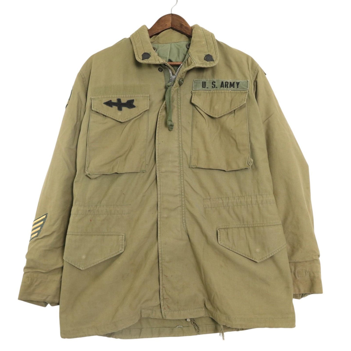 60s U.S. ARMY M-65 Field Jacket 2nd Military Jacket