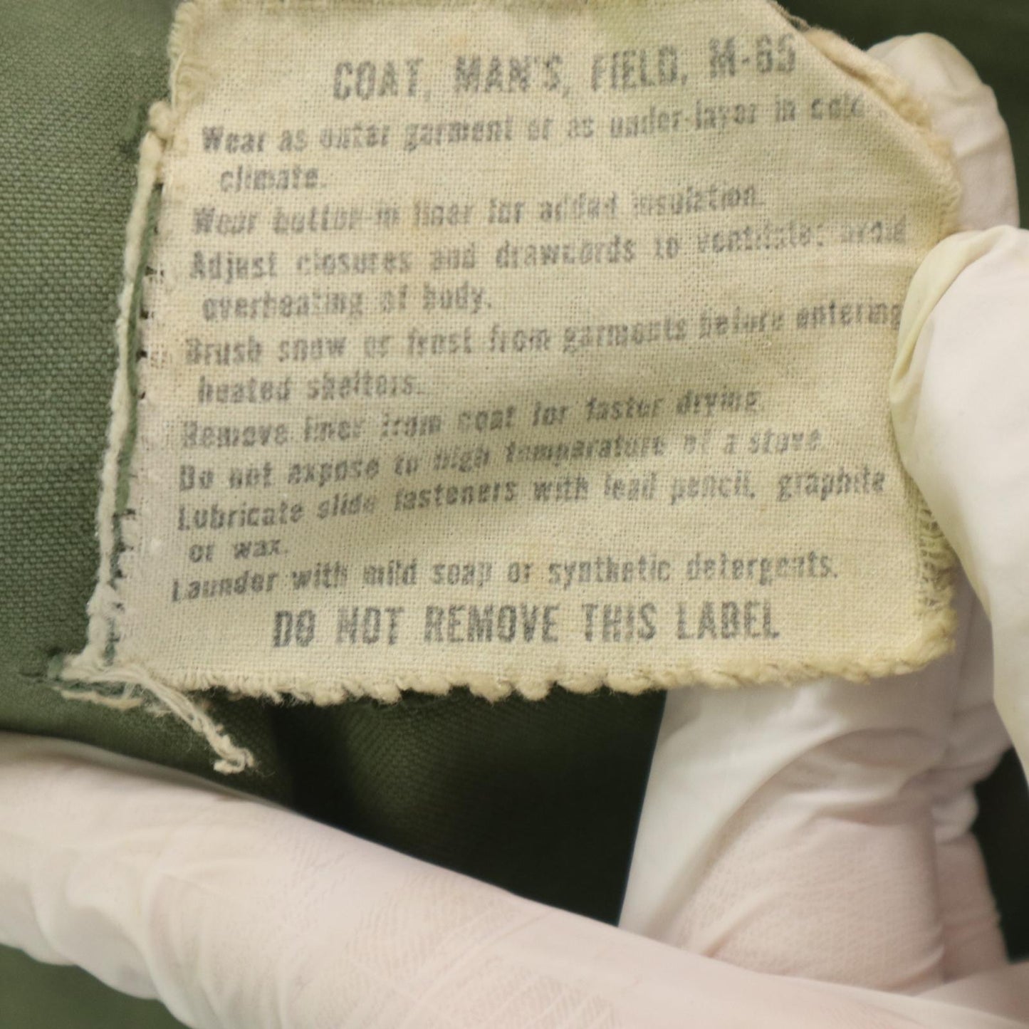 60s U.S. ARMY M-65 Field Jacket 2nd Military Jacket