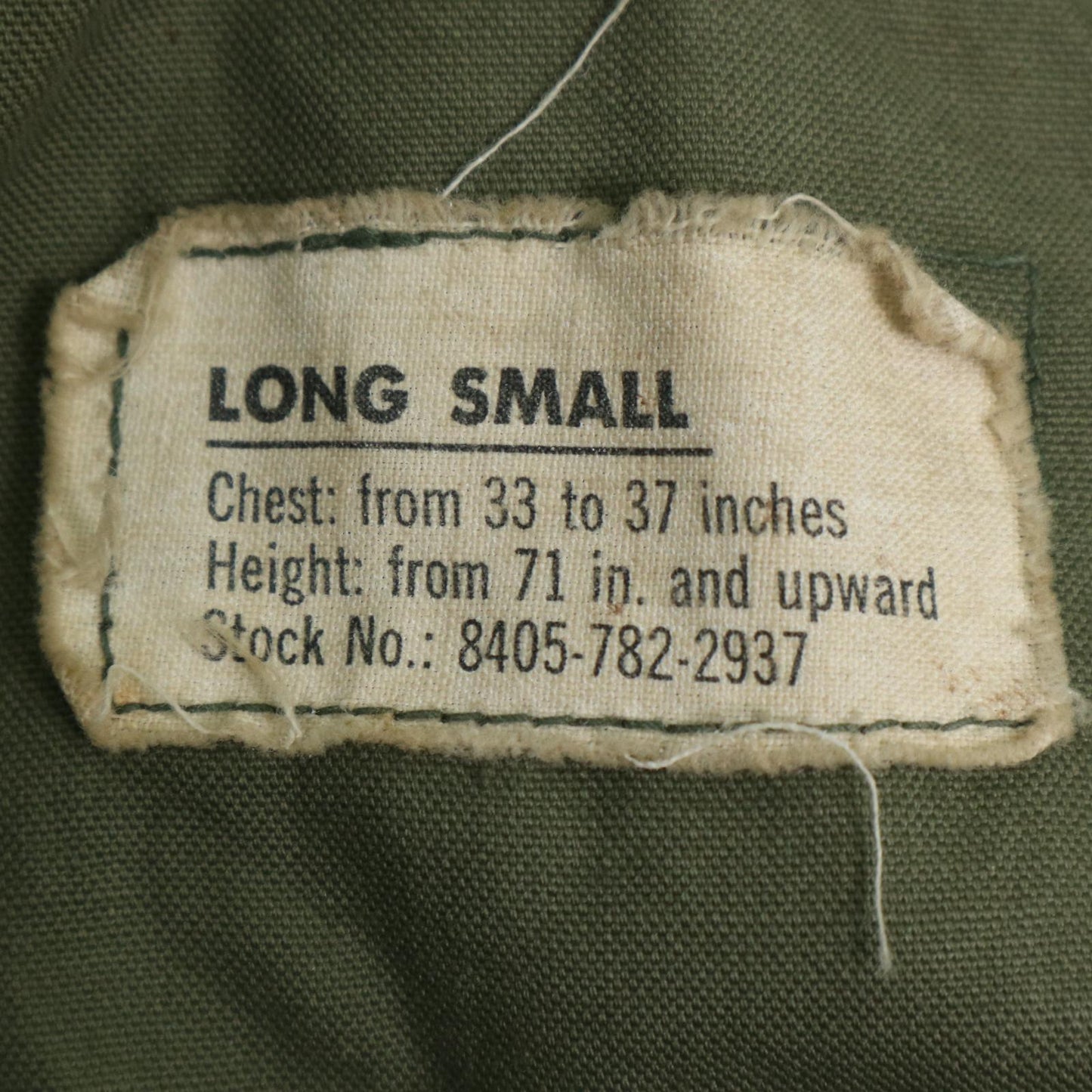 60s U.S. ARMY M-65 Field Jacket 2nd Military Jacket