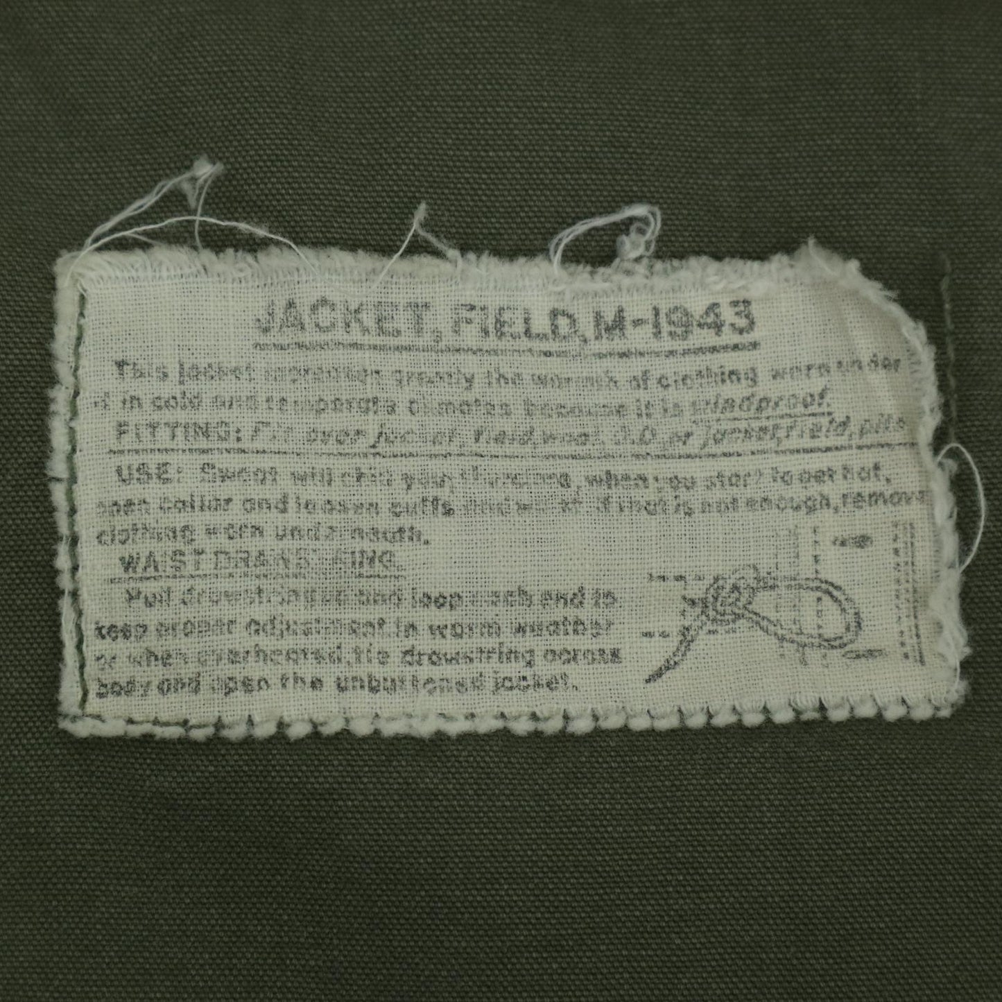 40s U.S. ARMY M-43 Field Jacket Military Jacket
