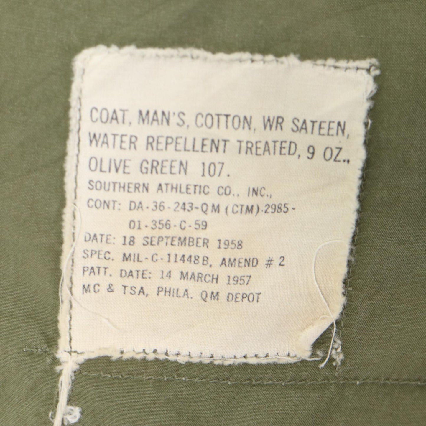 70s U.S. ARMY M-65 Field Jacket 2nd Military Jacket