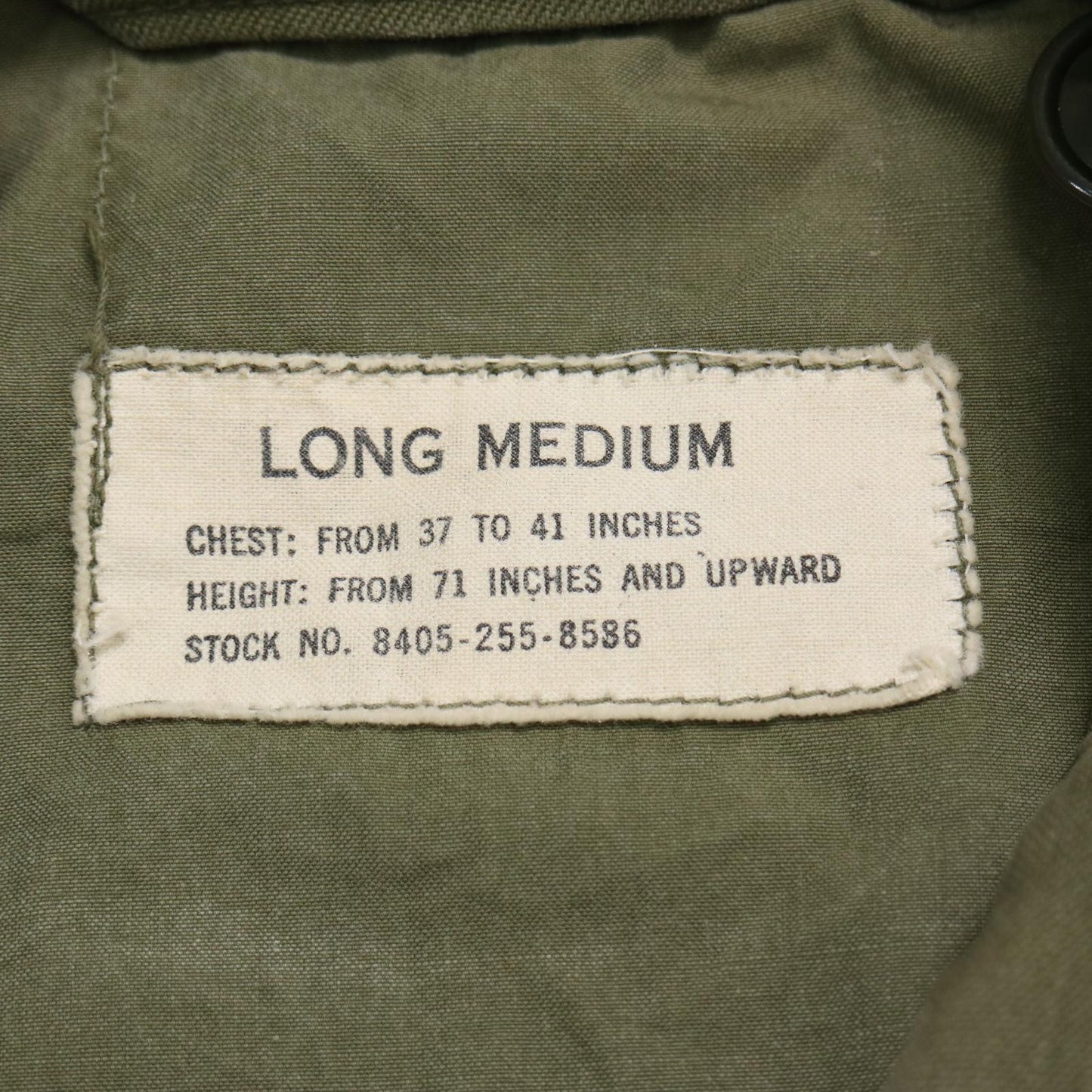 70s U.S. ARMY M-65 Field Jacket 2nd Military Jacket