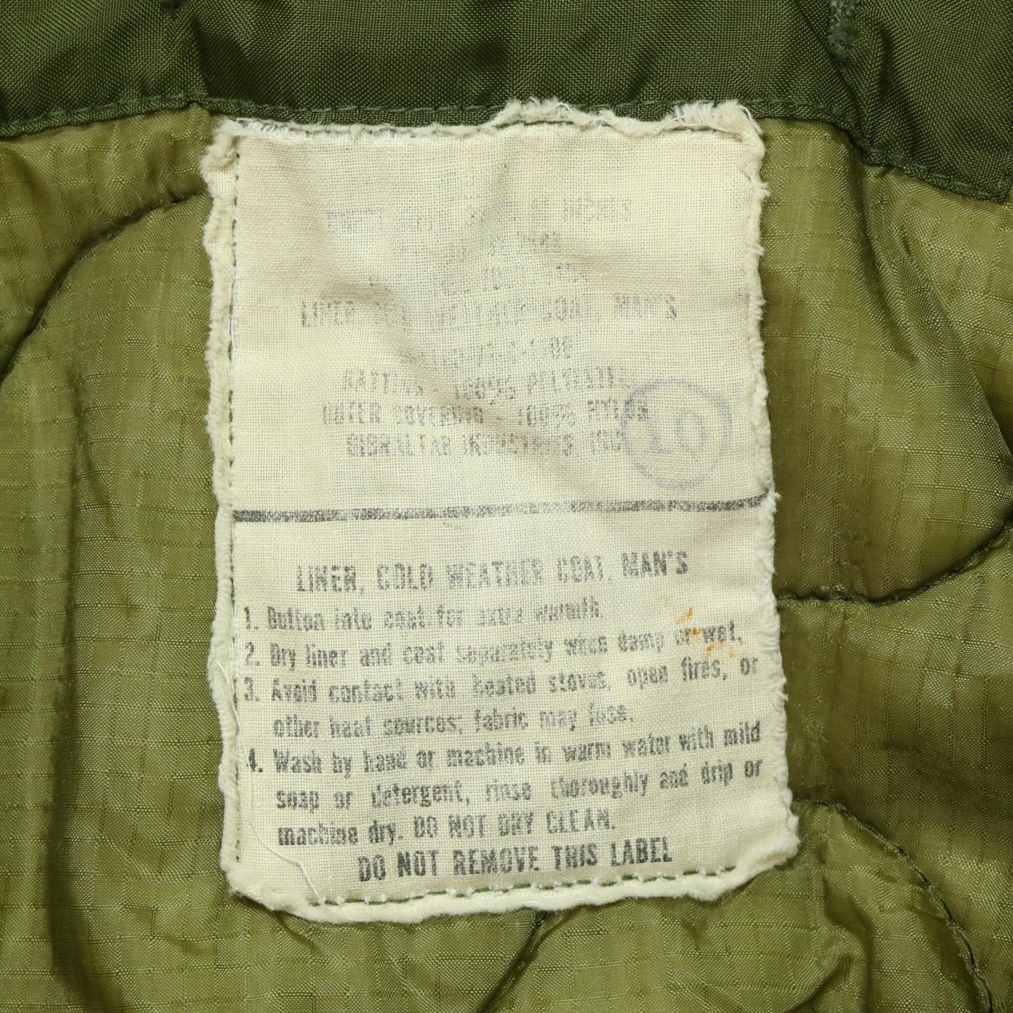 70s U.S. ARMY M-65 Field Jacket 3rd Military Jacket