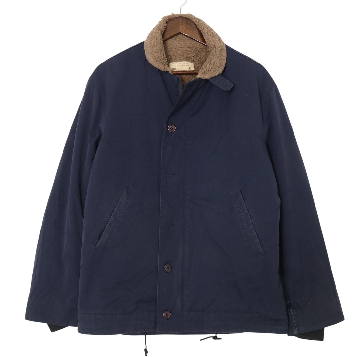 70s NAVY DEPARTMENT N-1 Deck Jacket Military Jacket