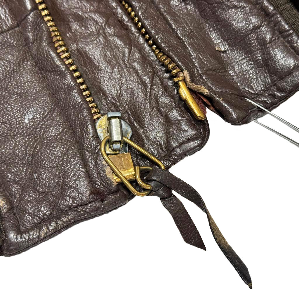 70s U.S. NAVY G-1 Flight Jacket Military Jacket