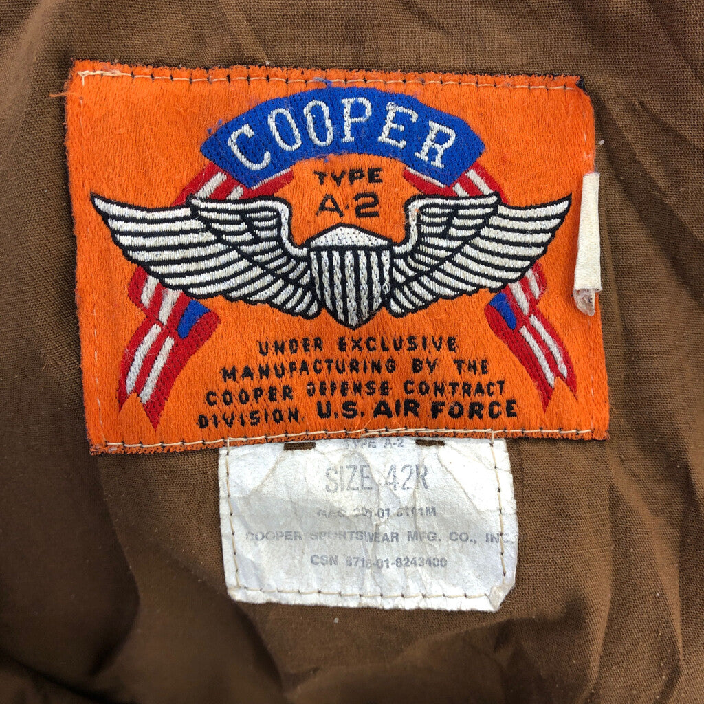 80s Cooper Leather Jacket