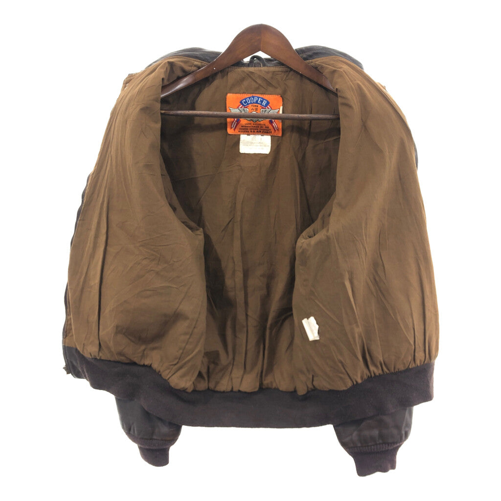 80s Cooper Leather Jacket