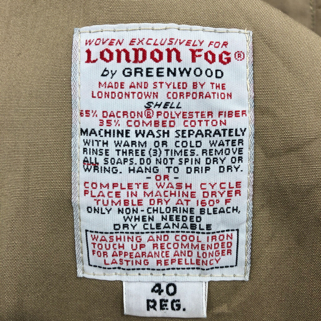 70s London Fog Coat
