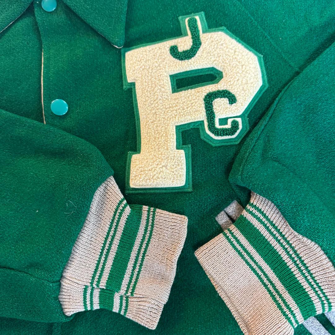50s LOGAN&WHALEY Co. Stadium Jacket