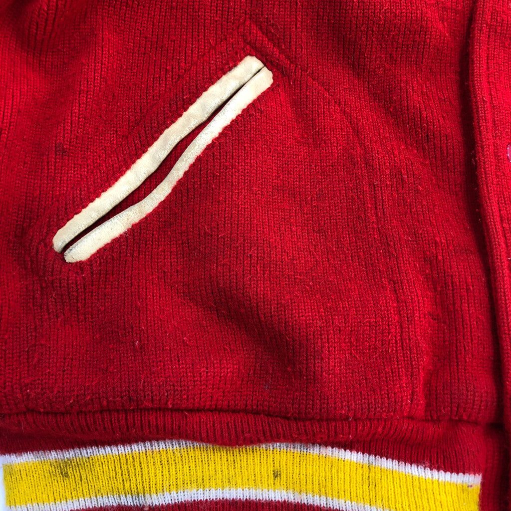 60s Sand-Knit Stadium Jacket