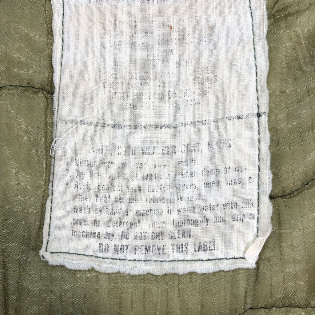 60s U.S. ARMY M-65 Field Jacket 2nd Military Jacket