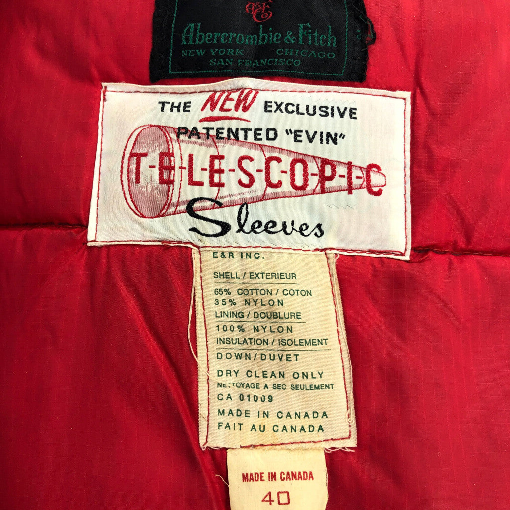 60s Abercrombie & Fitch Down Jacket