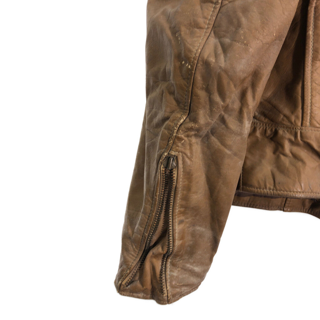 70s BROOKS Leather Jacket