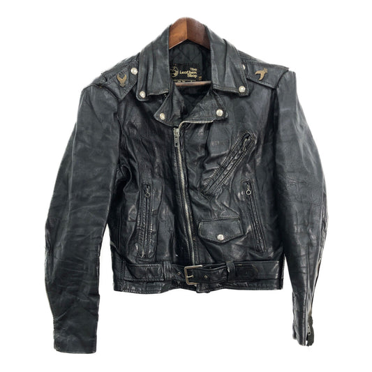 70s Sears The Leather Shop Leather Jacket