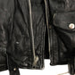 70s Sears The Leather Shop Leather Jacket