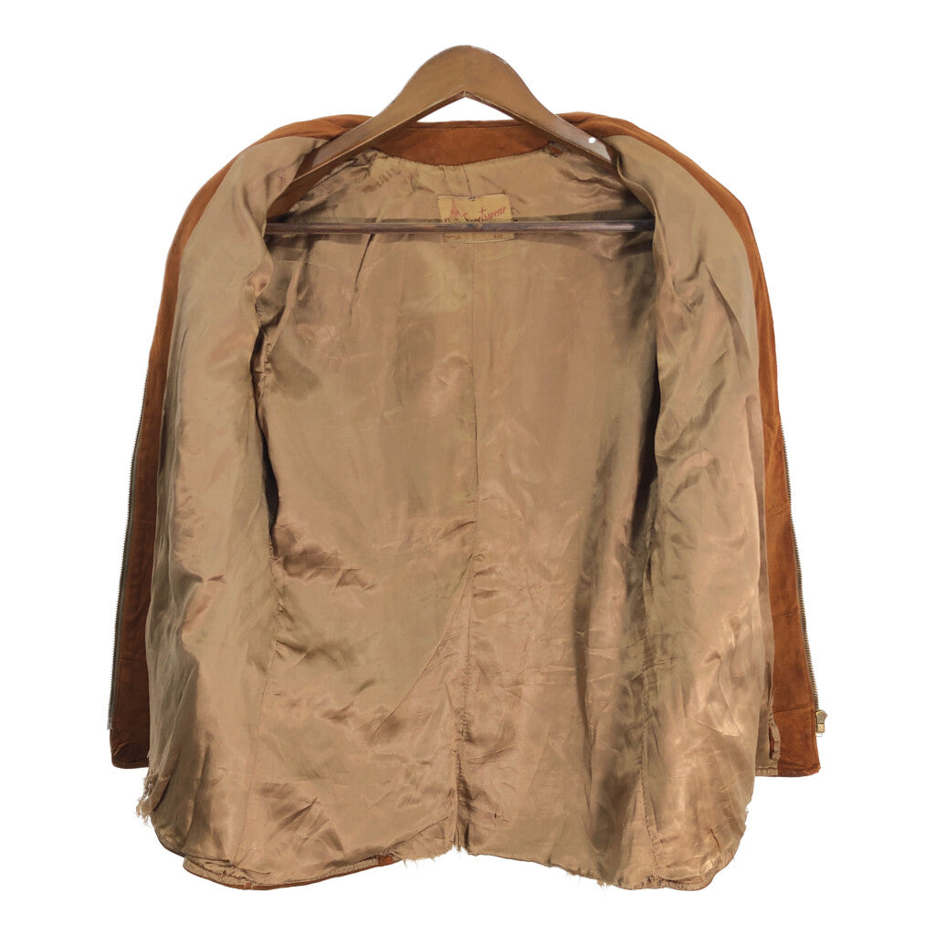 60s PARIS SPORTS WEAR Leather Jacket