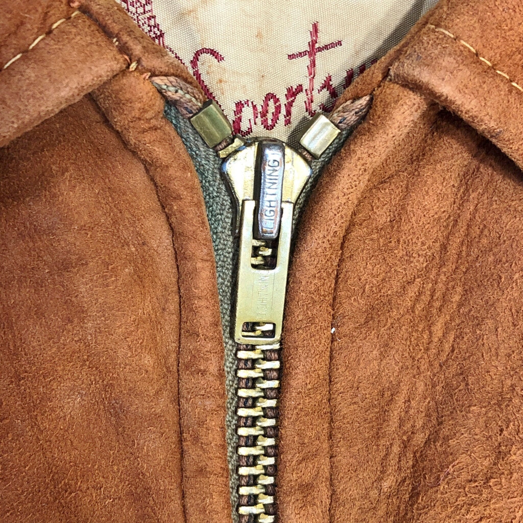 60s PARIS SPORTS WEAR Leather Jacket