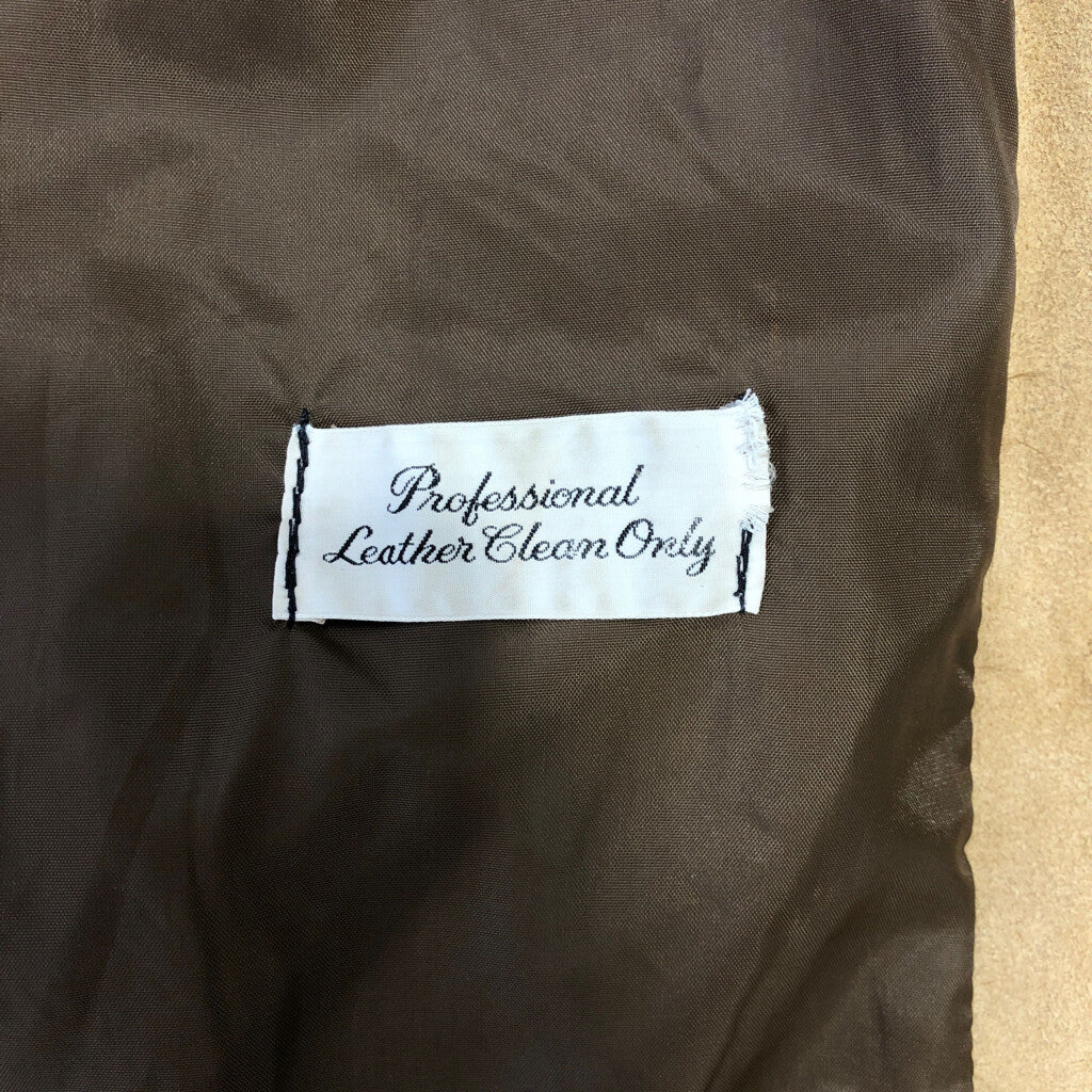 70s Sears Leather Jacket