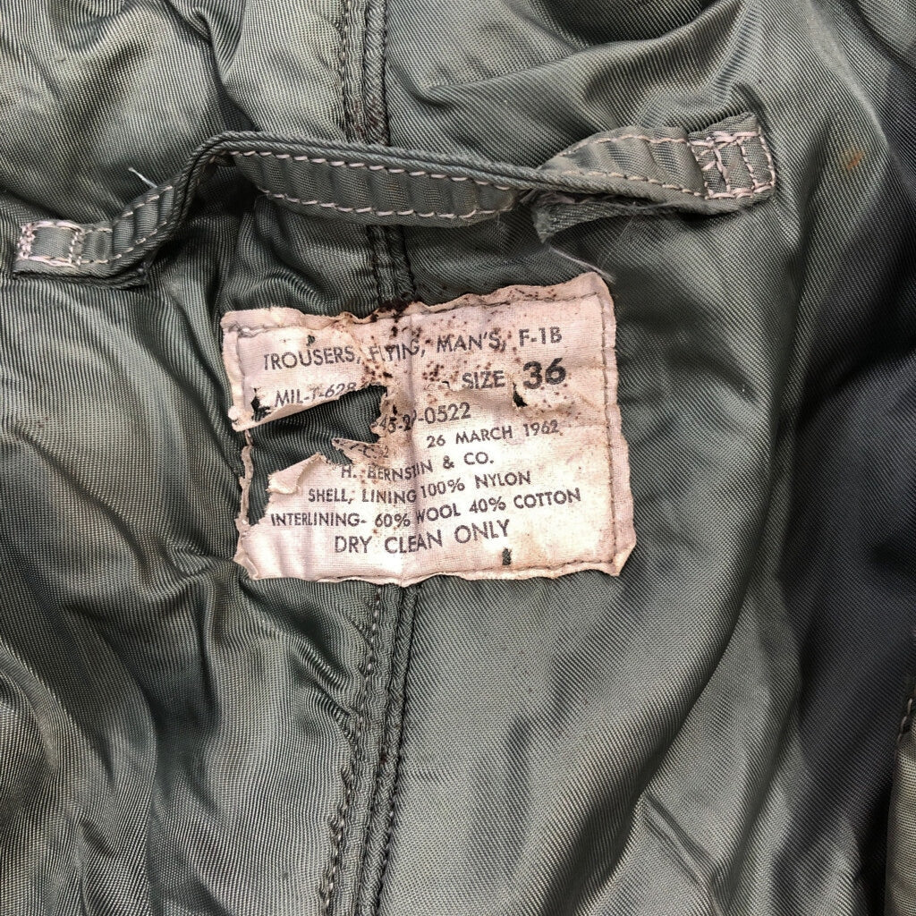 60s U.S.AIRFORCE F-1B Flight Pants Long Pants
