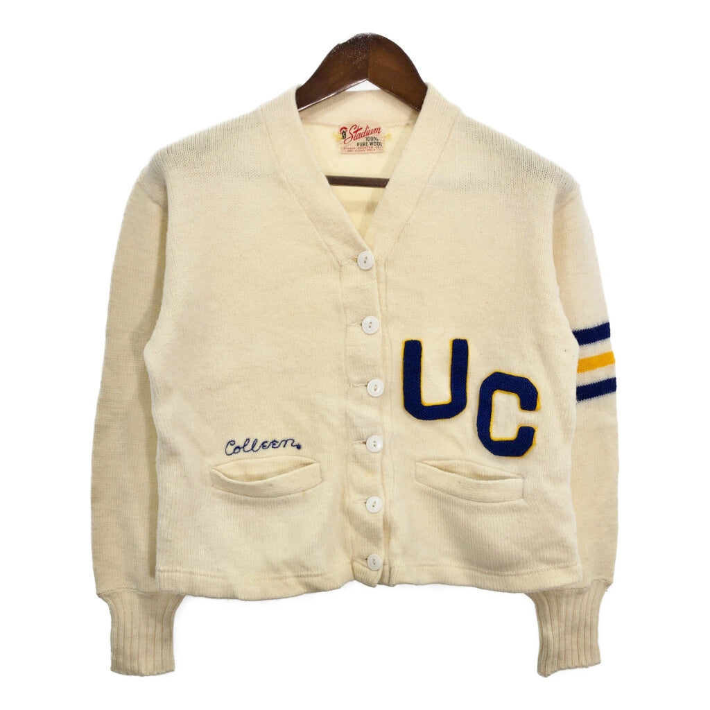 50s Stadium SHAKER SWEATER Cardigan
