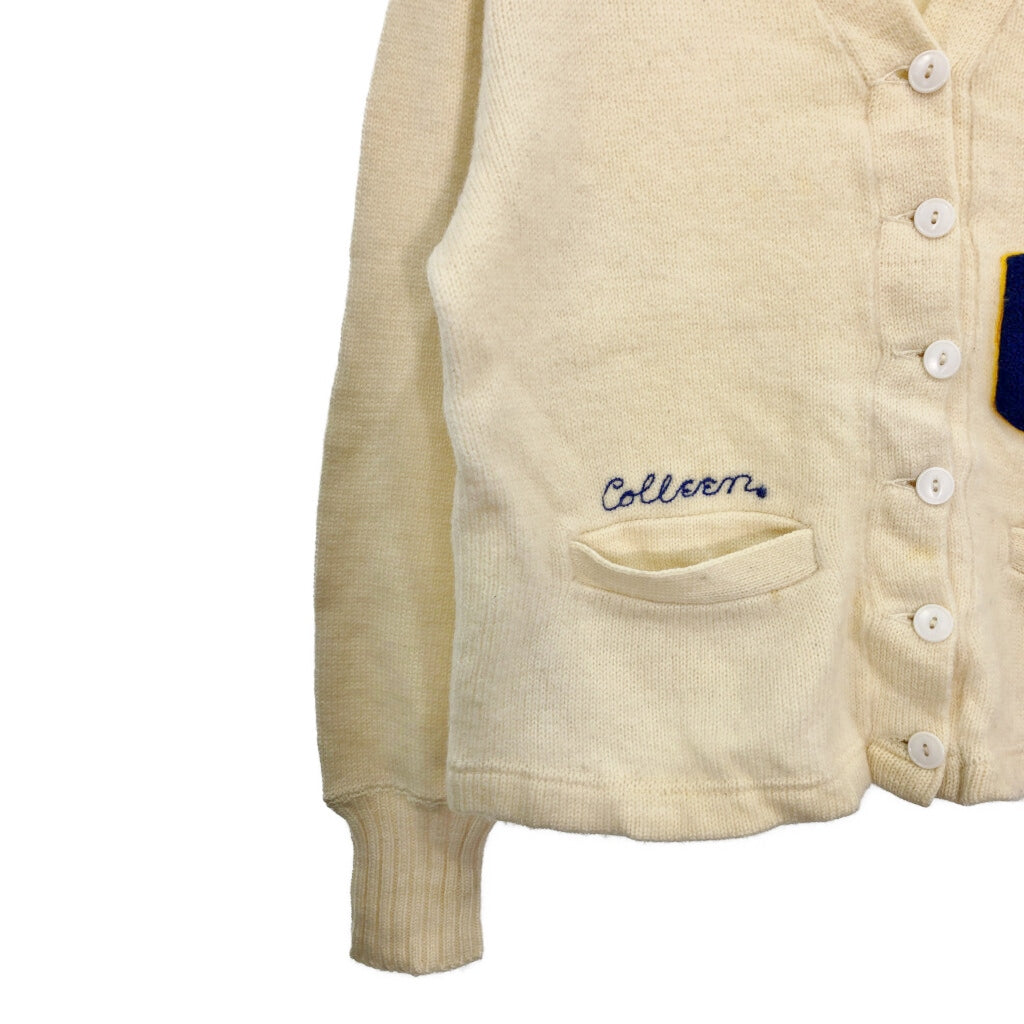 50s Stadium SHAKER SWEATER Cardigan