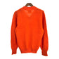 60s CAMPUS Mohair Shag V-Neck Sweater