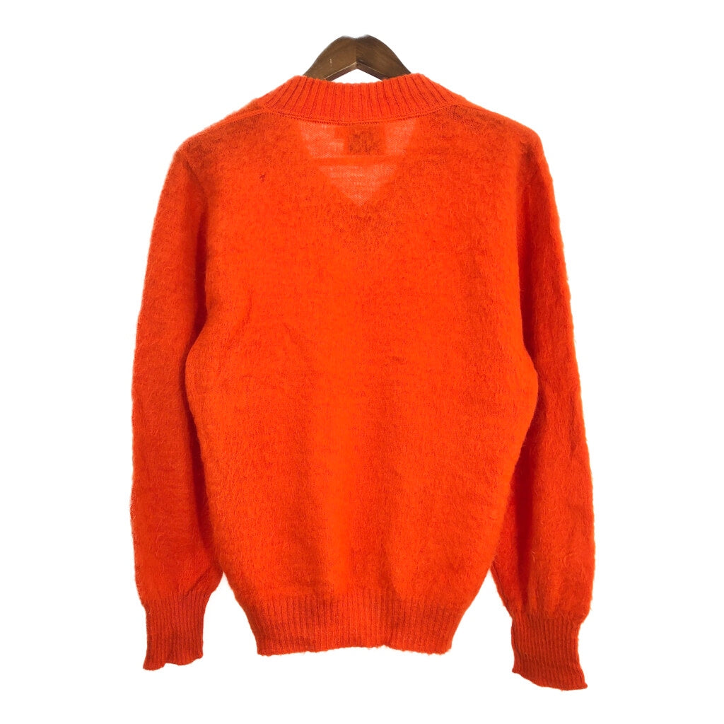 60s CAMPUS Mohair Shag V-Neck Sweater