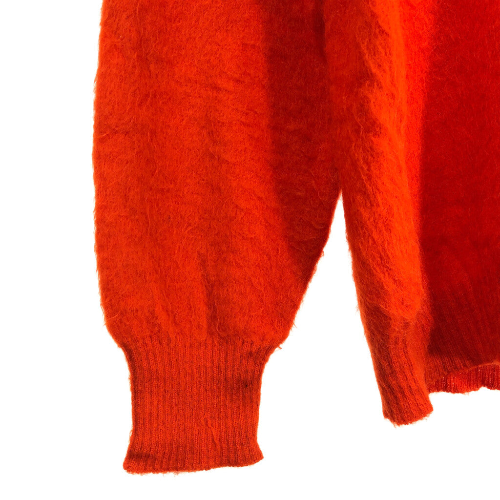 60s CAMPUS Mohair Shag V-Neck Sweater