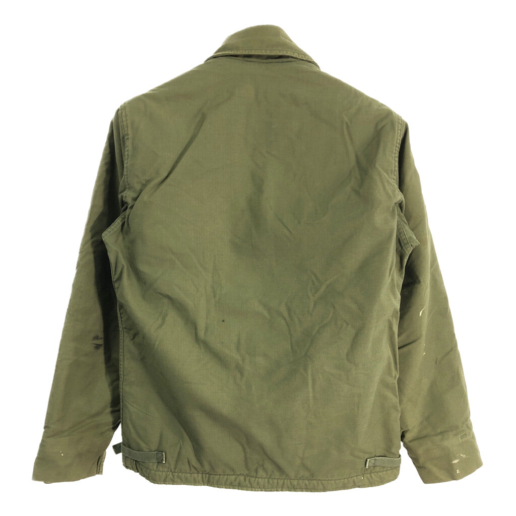 70s U.S. NAVY A-2 Deck Military Jacket