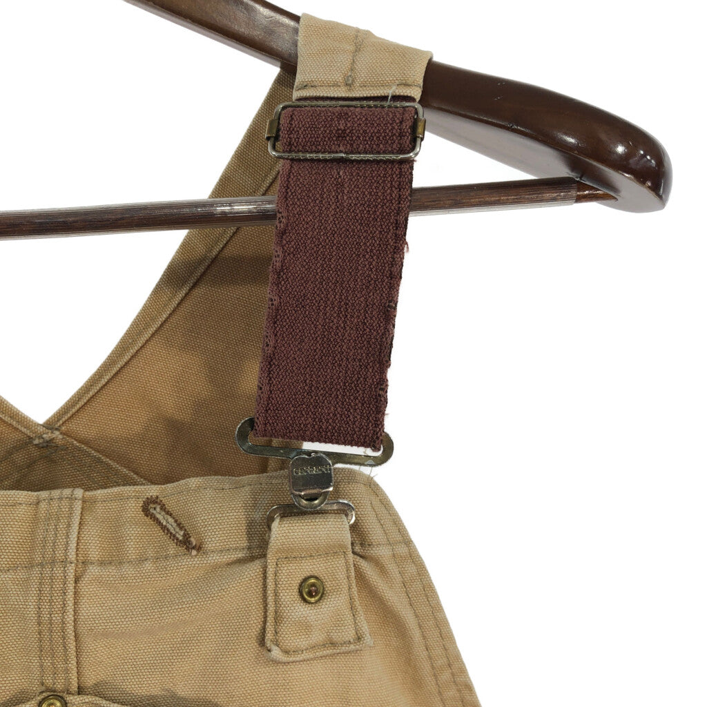 70s Carhartt Duck Double Knee Bib Overall Duck Overall