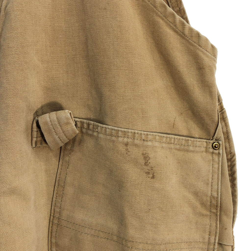 70s Carhartt Duck Double Knee Bib Overall Duck Overall