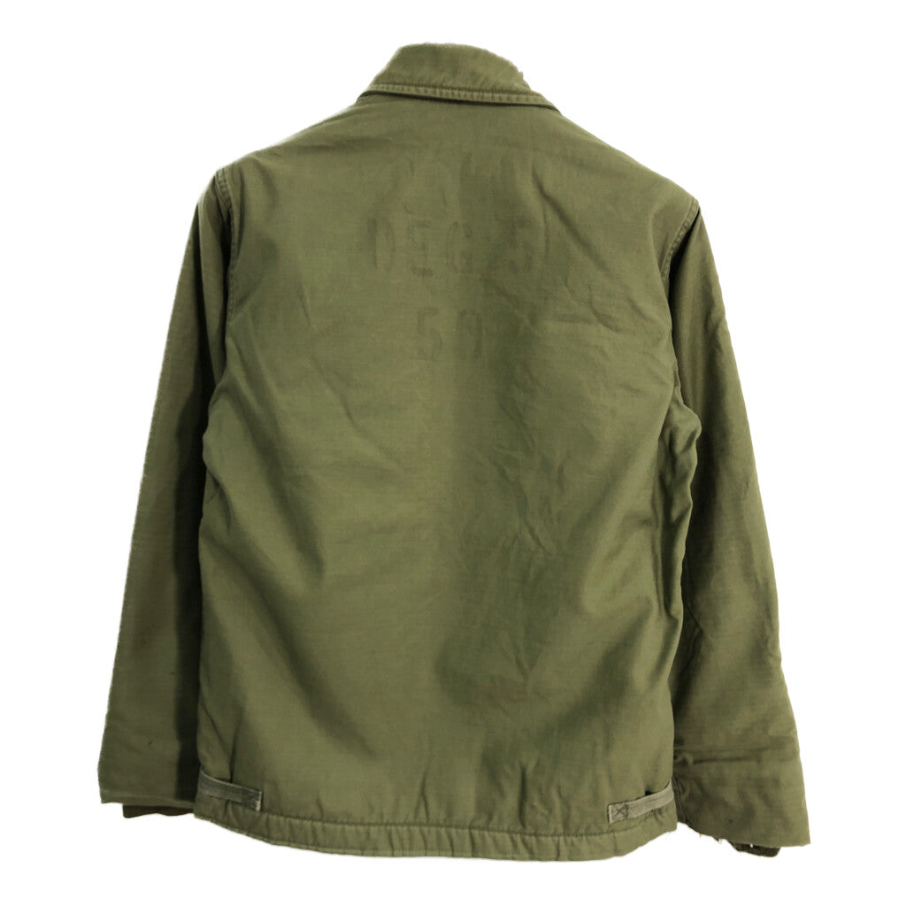 60s U.S. NAVY A-2 Deck Military Jacket