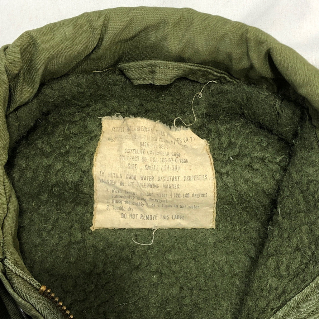 60s U.S. NAVY A-2 Deck Military Jacket