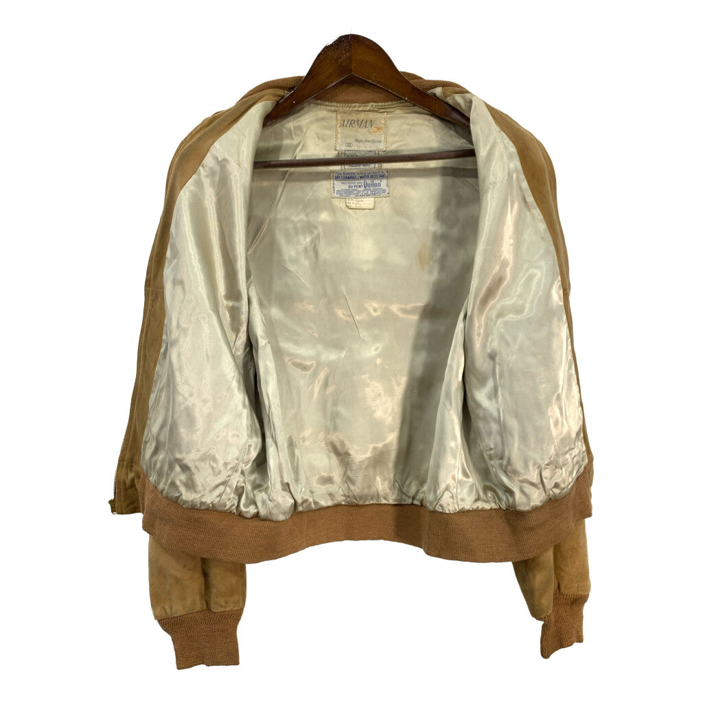 70s AIRMAN Leather Jacket