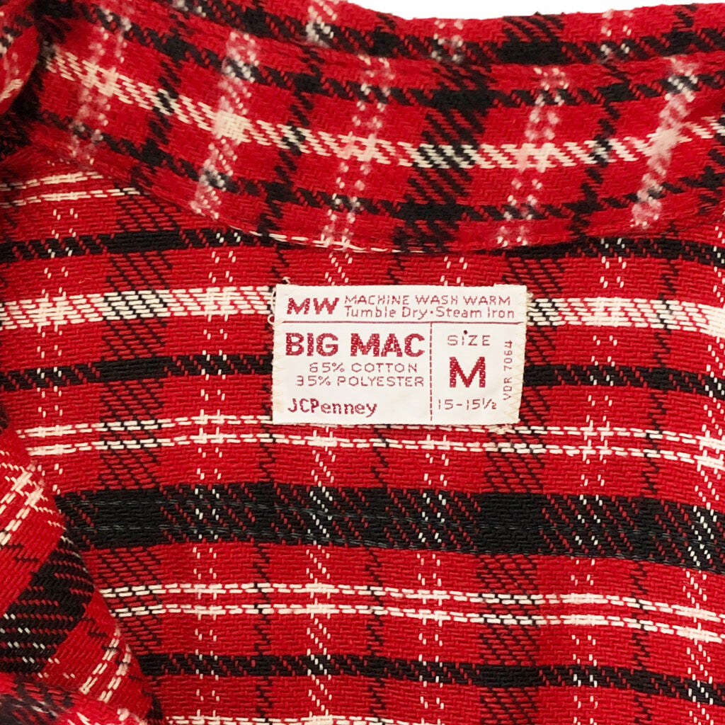 70s BIG MAC Flannel Shirt