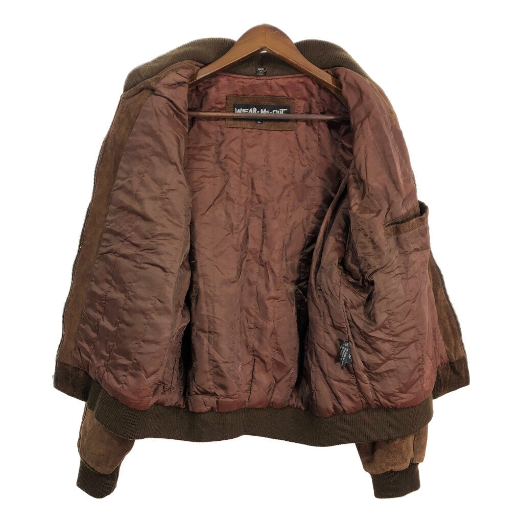 90s WEAR ME OUT Leather Jacket