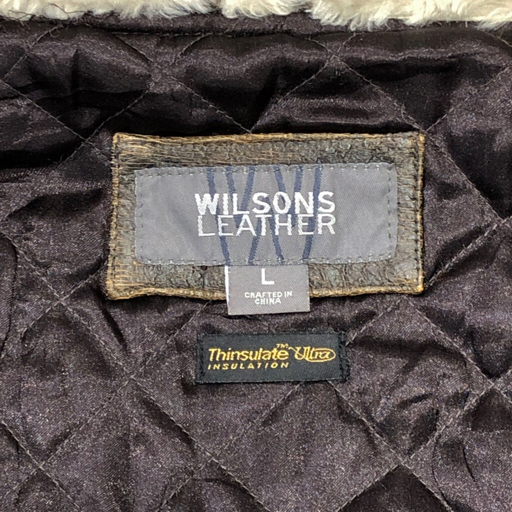WILSONS LEATHER Shearling Leather Jacket