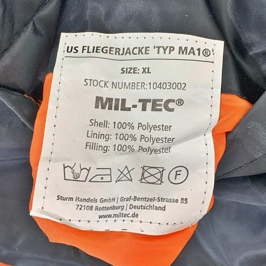 MIL-TEC MA-1 Flight Jacket Military Jacket