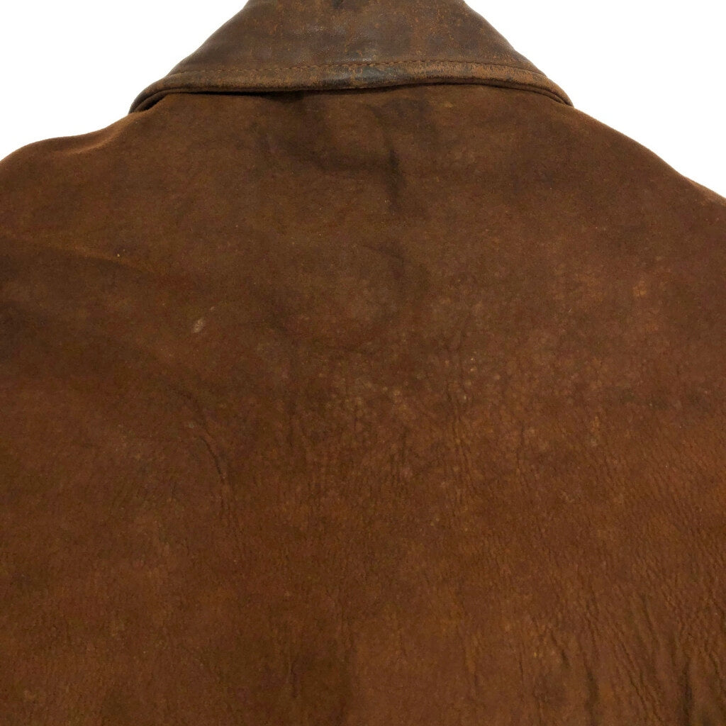 40s Knopf Sportswear Leather Jacket