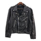 80s Double Riders Leather Jacket