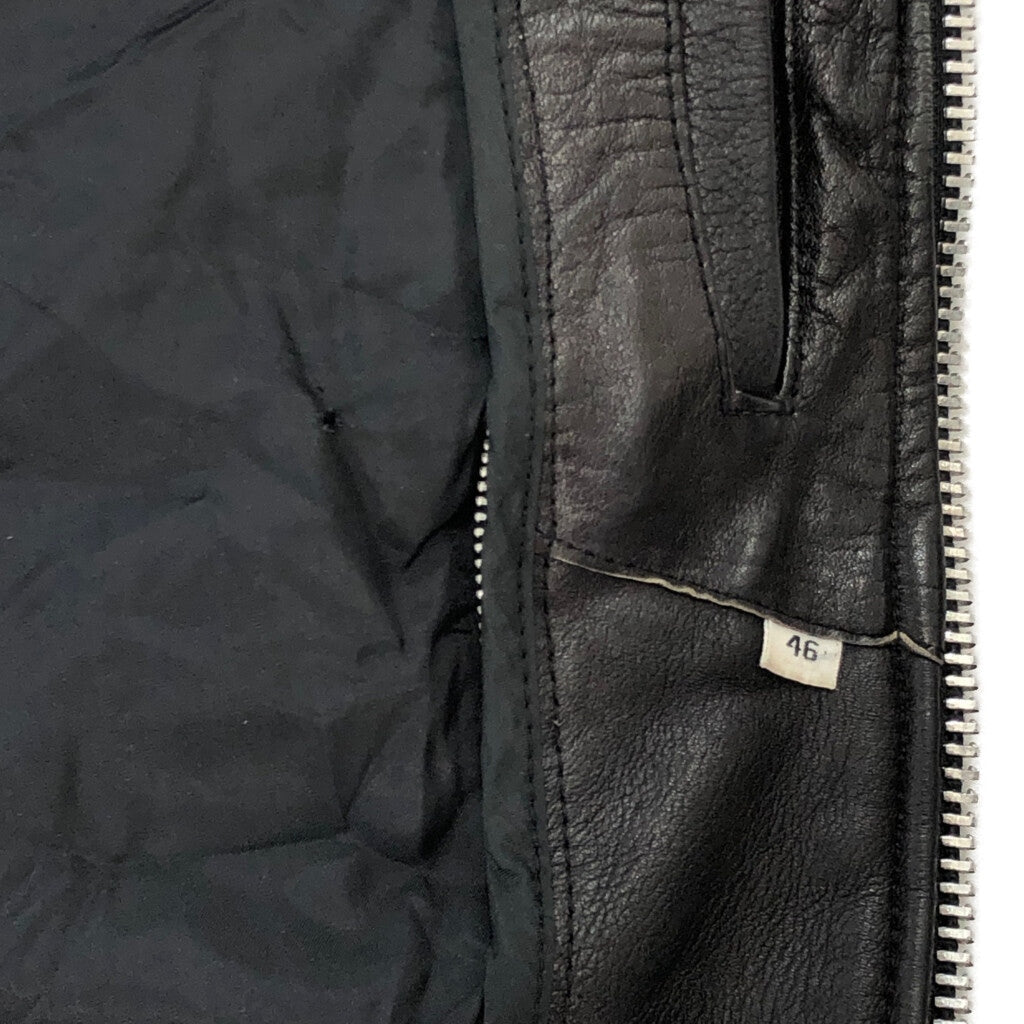 80s Double Riders Leather Jacket