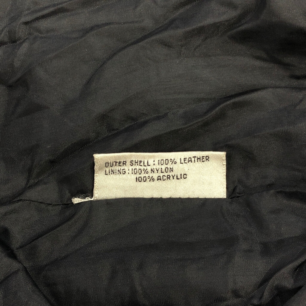 80s Double Riders Leather Jacket