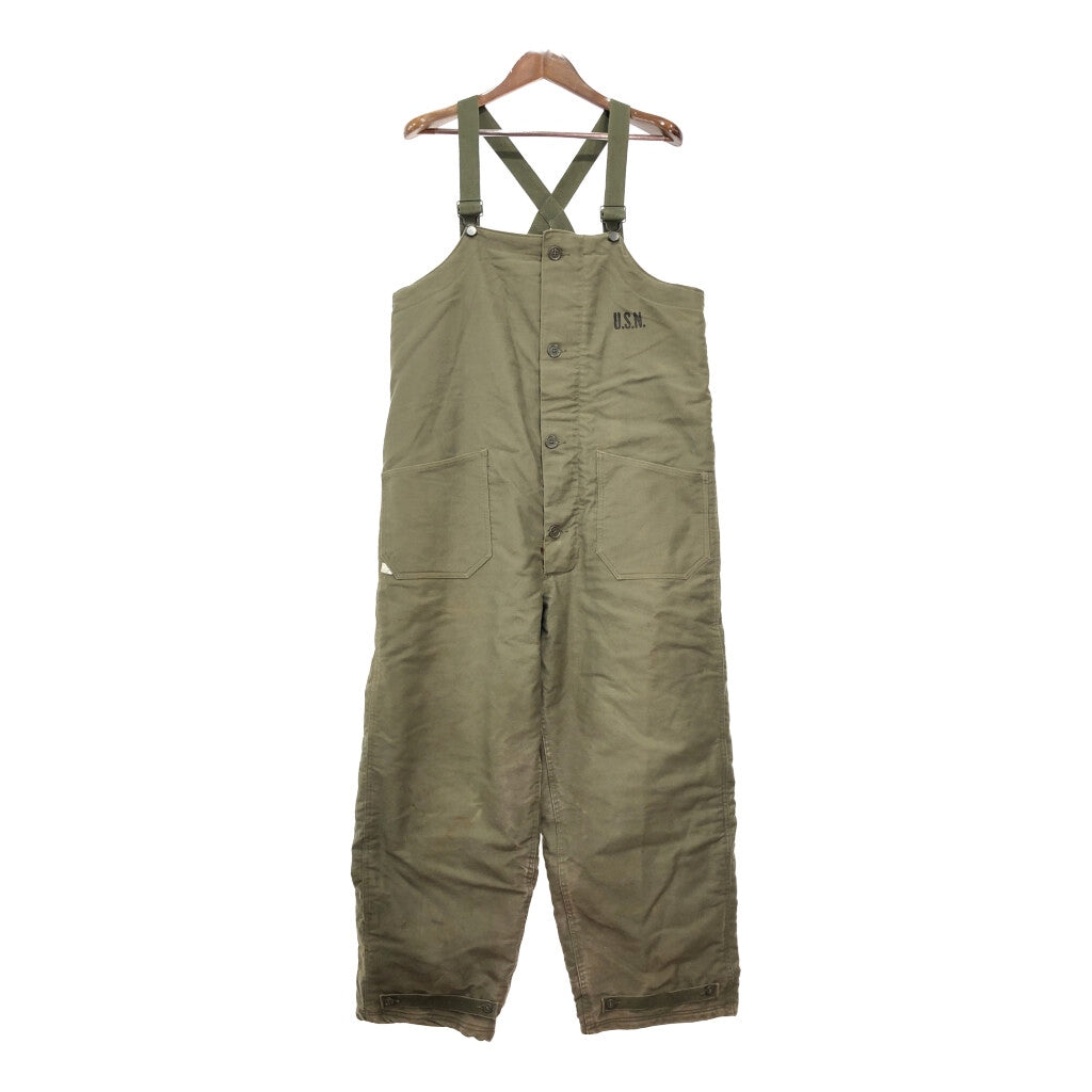 40s U.S. NAVY N-1 Deck Pants Military Overall