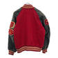 60s SAND KNIT JOHN DUNLAP Varsity Stadium Jacket