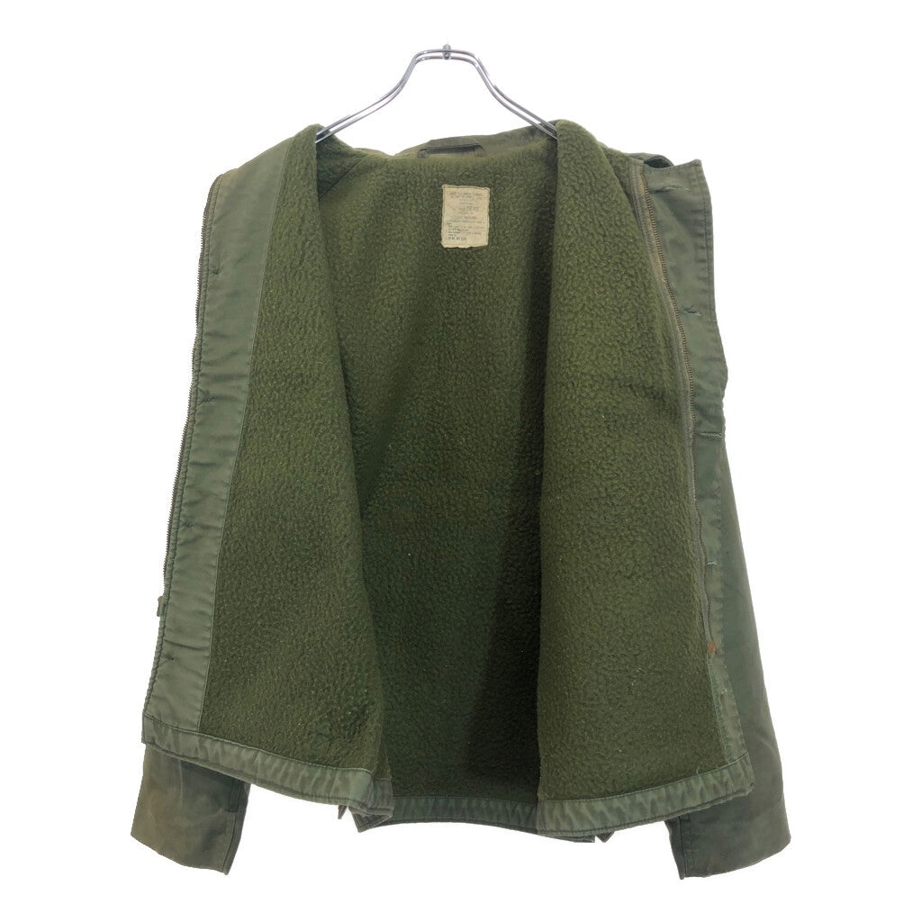 80s U.S. NAVY A-2 Deck Military Jacket