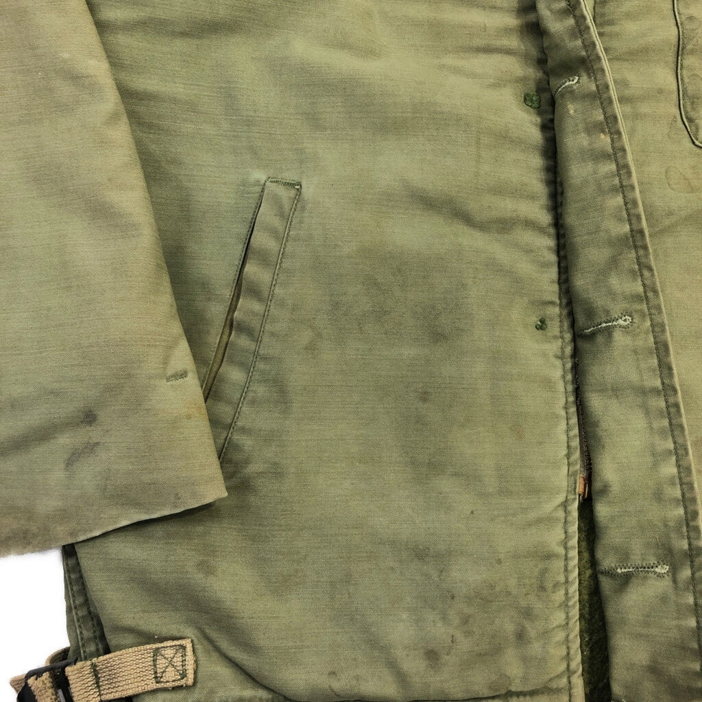 80s U.S. NAVY A-2 Deck Military Jacket