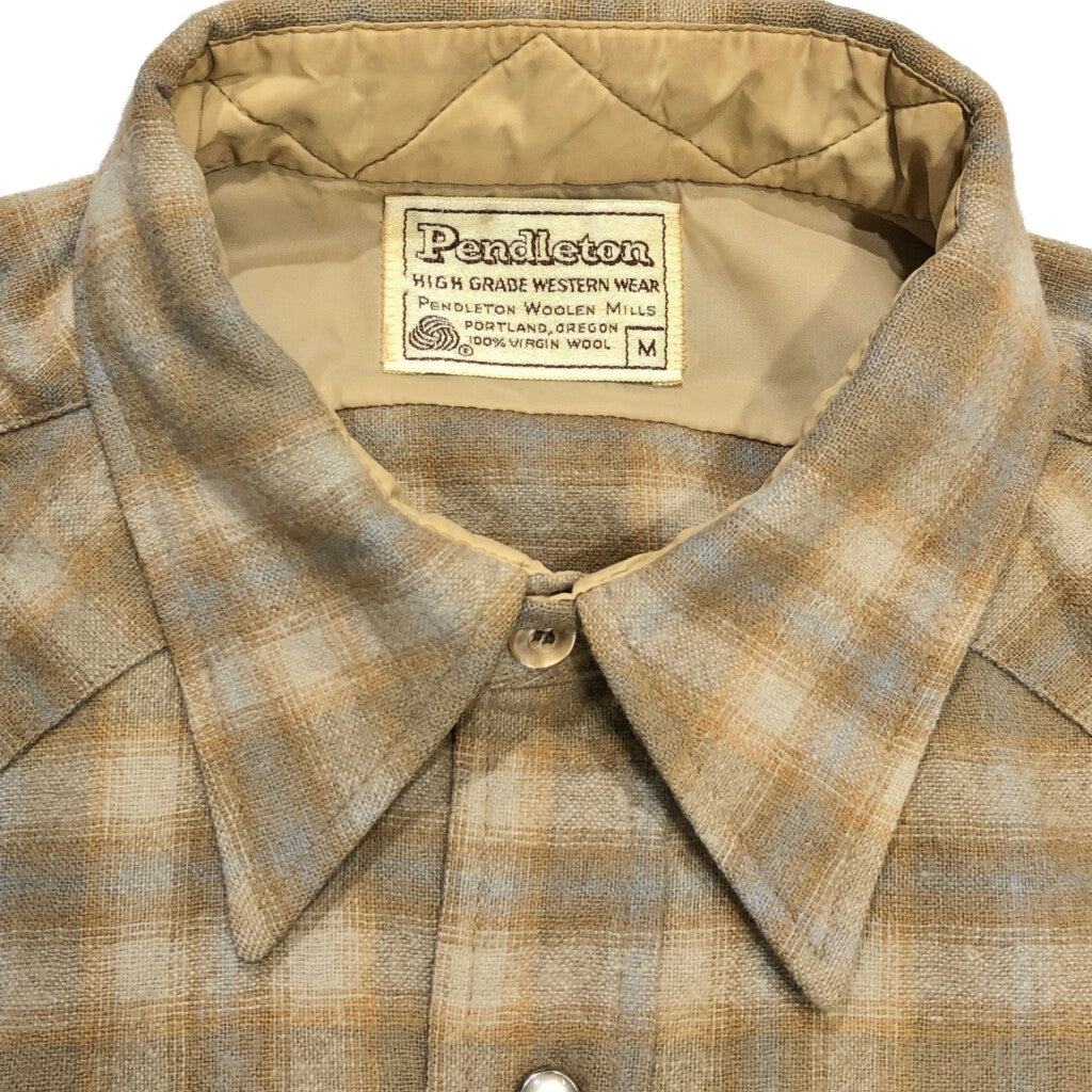 70s PENDLETON Western Shirt