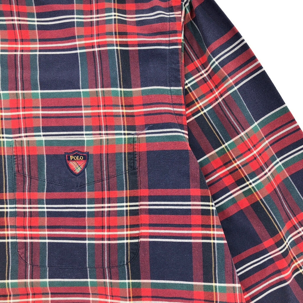 RALPH LAUREN BIG SHIRT Check Shirt