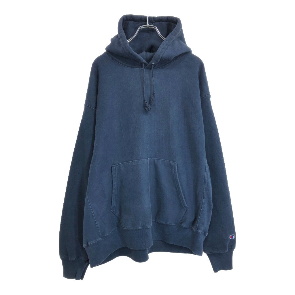 00s Champion REVERSE WEAVE Plain Hoodie