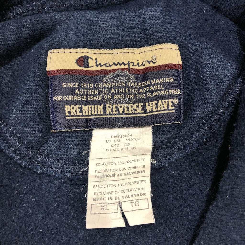 00s Champion REVERSE WEAVE Plain Hoodie